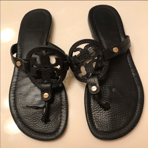 tory burch flip flops poshmark